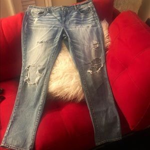 American Eagle denim sz 16 skinny jeans